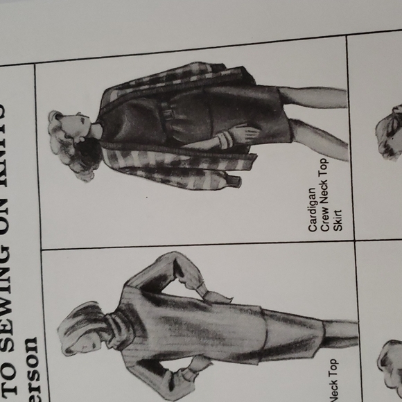 Vintage Stretch snd Sew Master Pattern 14 wardrobe pcs used - Picture 5 of 10